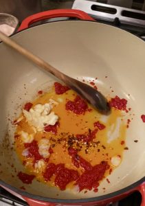 Italian Wedding Soup In Process
