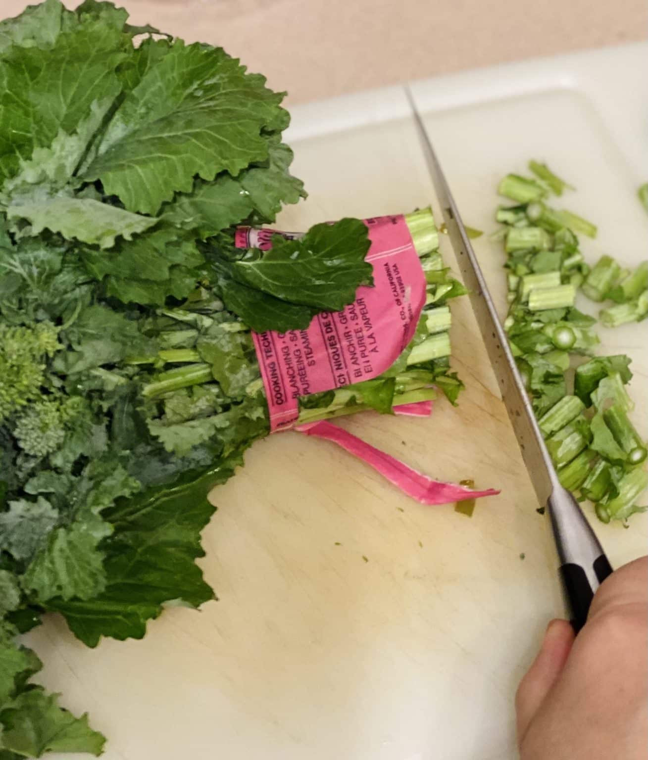 Sautéed Rapini (Broccoli Rabe with Garlic and Oil) - Mangia with Michele