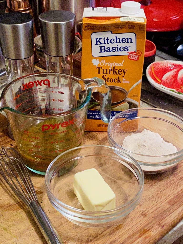 Turkey Gravy Ingredients