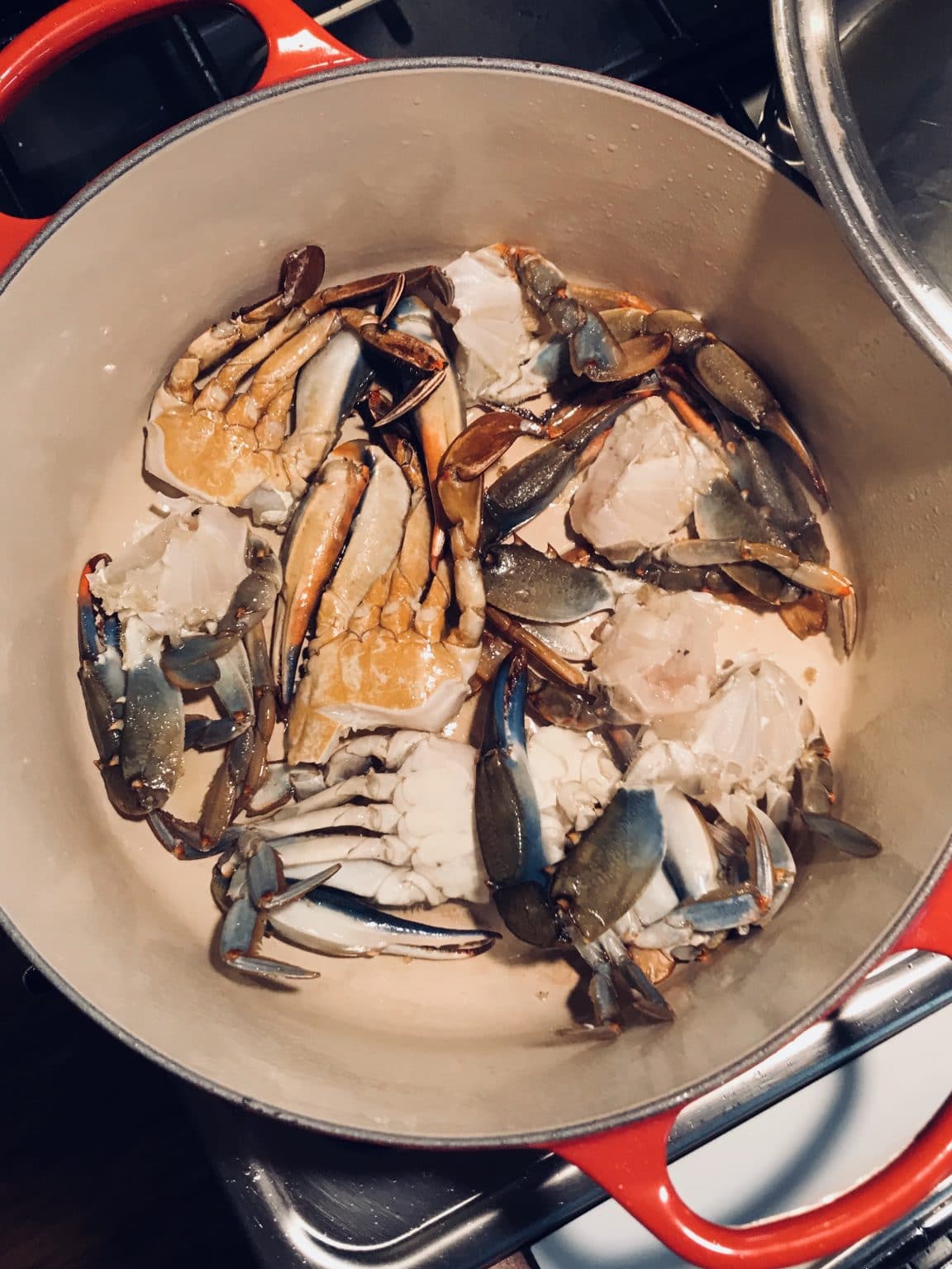 Spaghetti and Crabs , an ItalianAmerican recipe