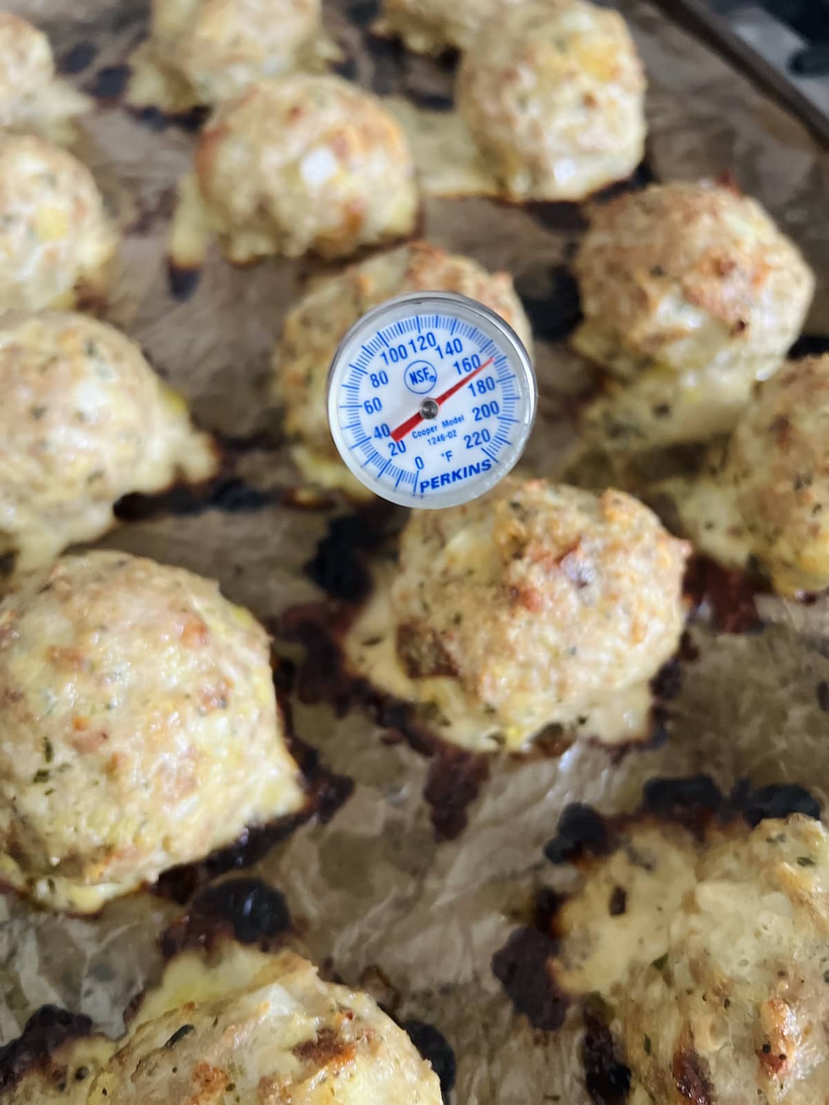 Easy Baked Turkey Meatballs with Pesto Mangia with Michele