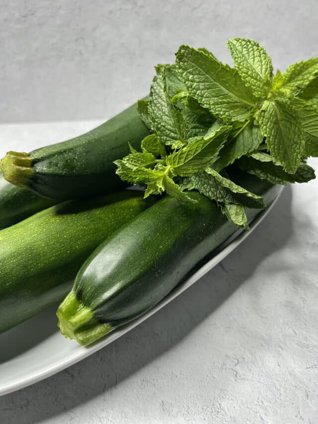 Zucchini alla Scapece (Zucchini w/Mint &amp; Vinegar) - Mangia with Michele
