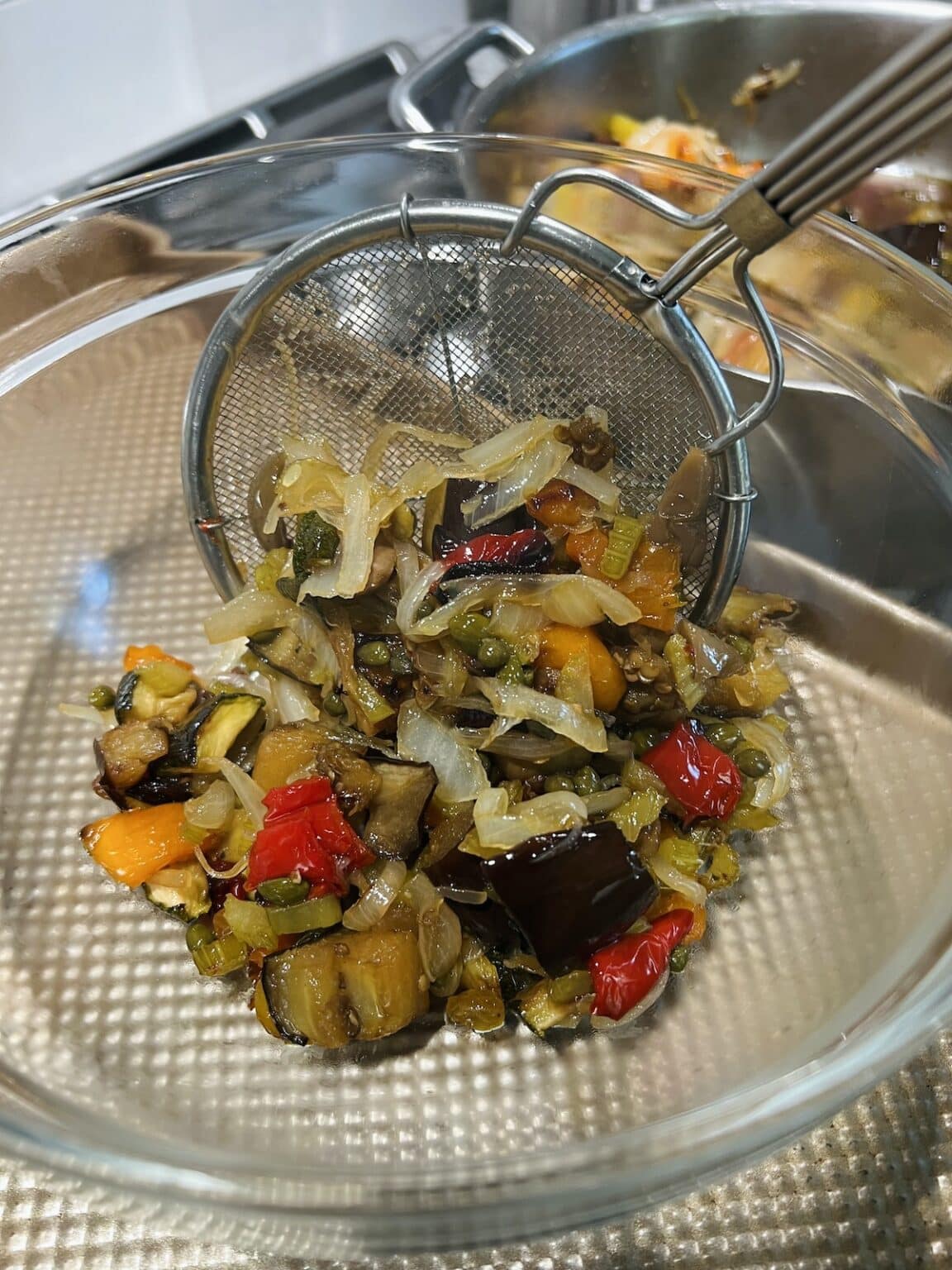 Vegetable Caponata without Tomatoes (Roasted) Mangia with Michele