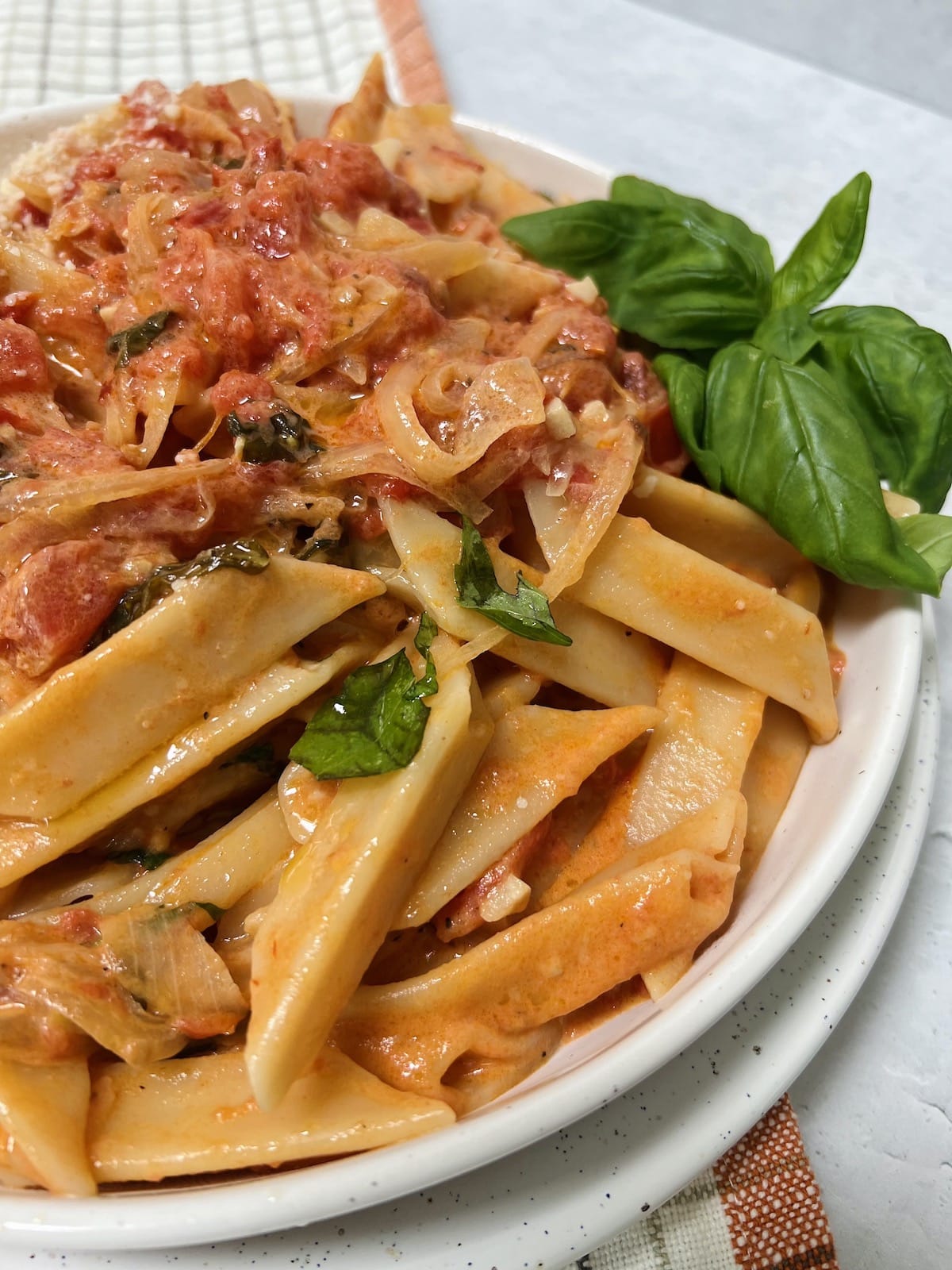 Homemade Vodka Sauce with Fresh Tomatoes Mangia with Michele