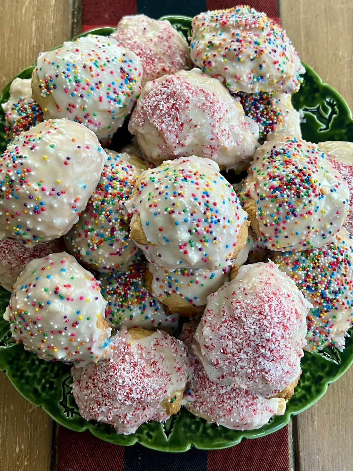 Anginetti Cookies (Mom's Italian Christmas Cookies)-image