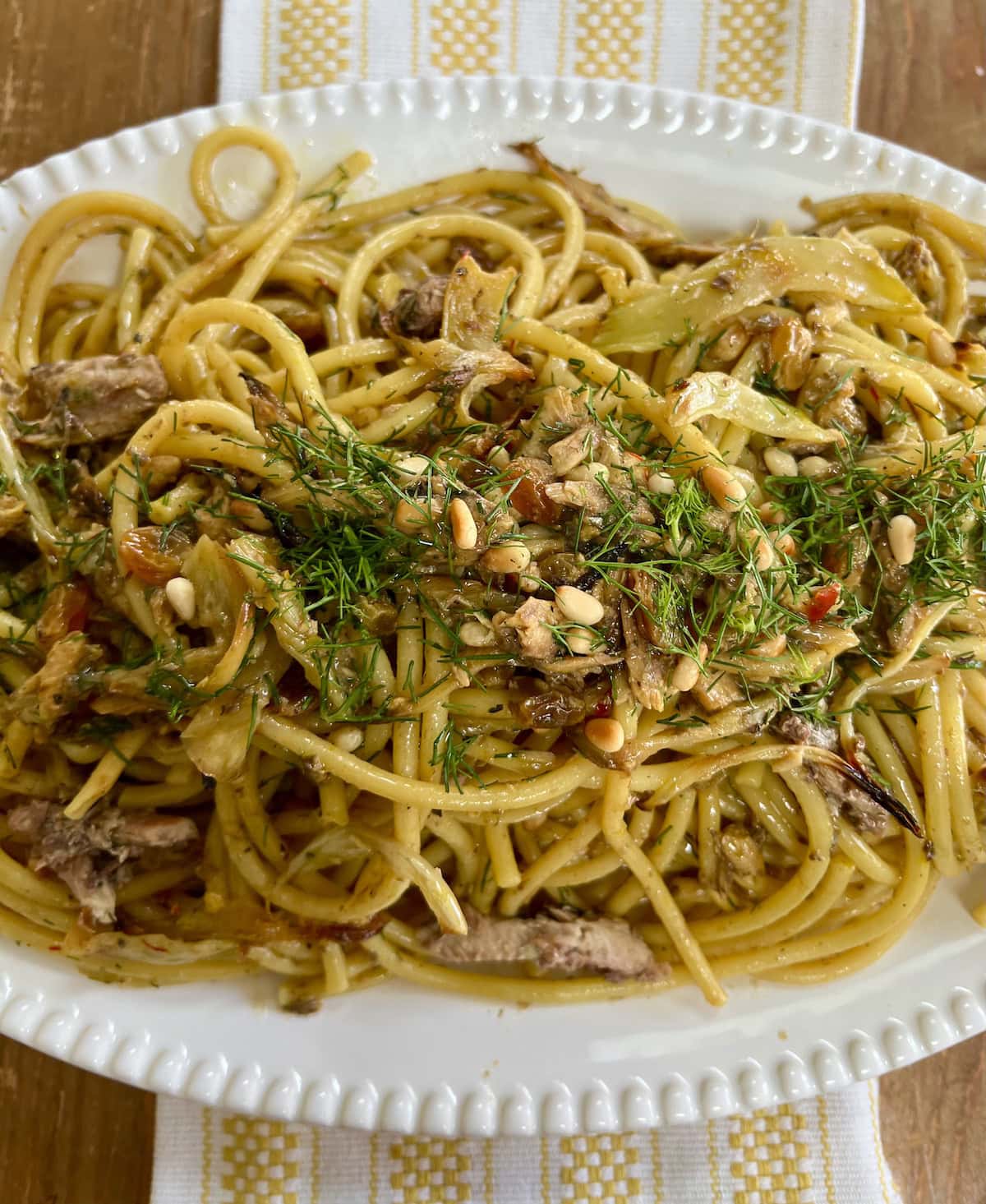 Pasta Con Sarde Recipe ~ Sicilian Sardine Pasta-image