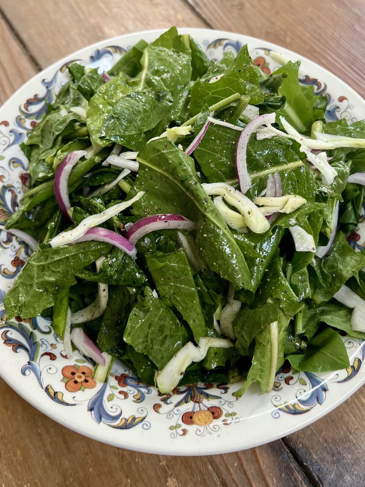 dandelion-salad-nonna-s-recipe-mangia-with-michele